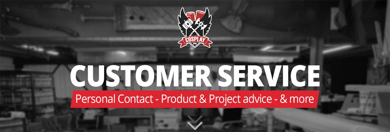 Contact page customer service banner