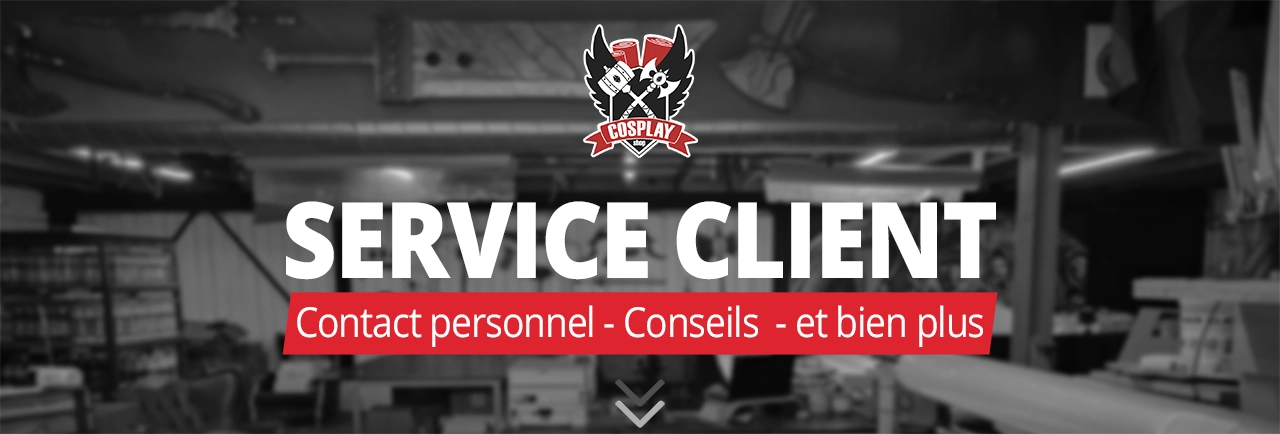 Contact page customer service banner