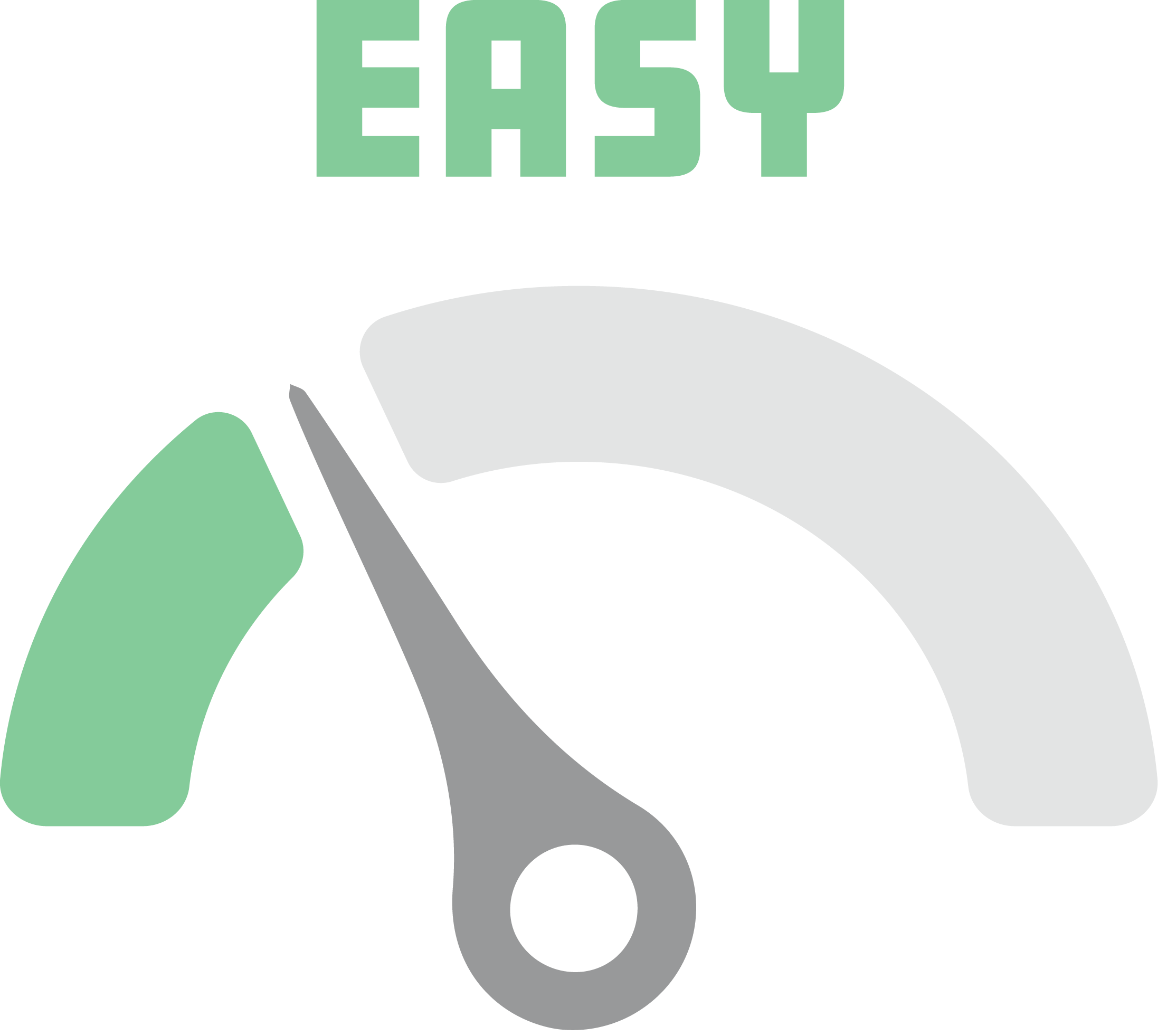 Level indicator icon: easy