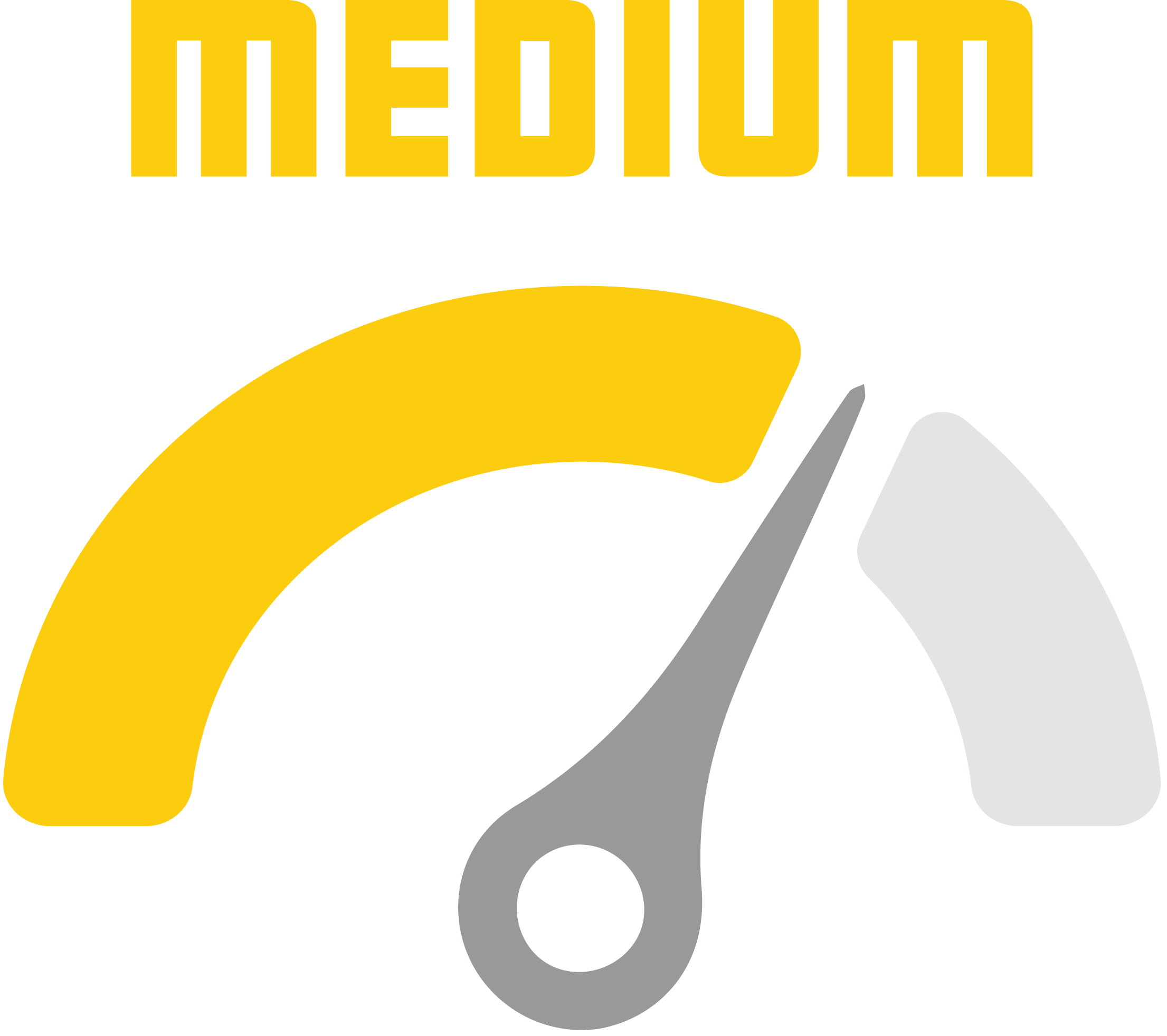 Level indicator icon: medium