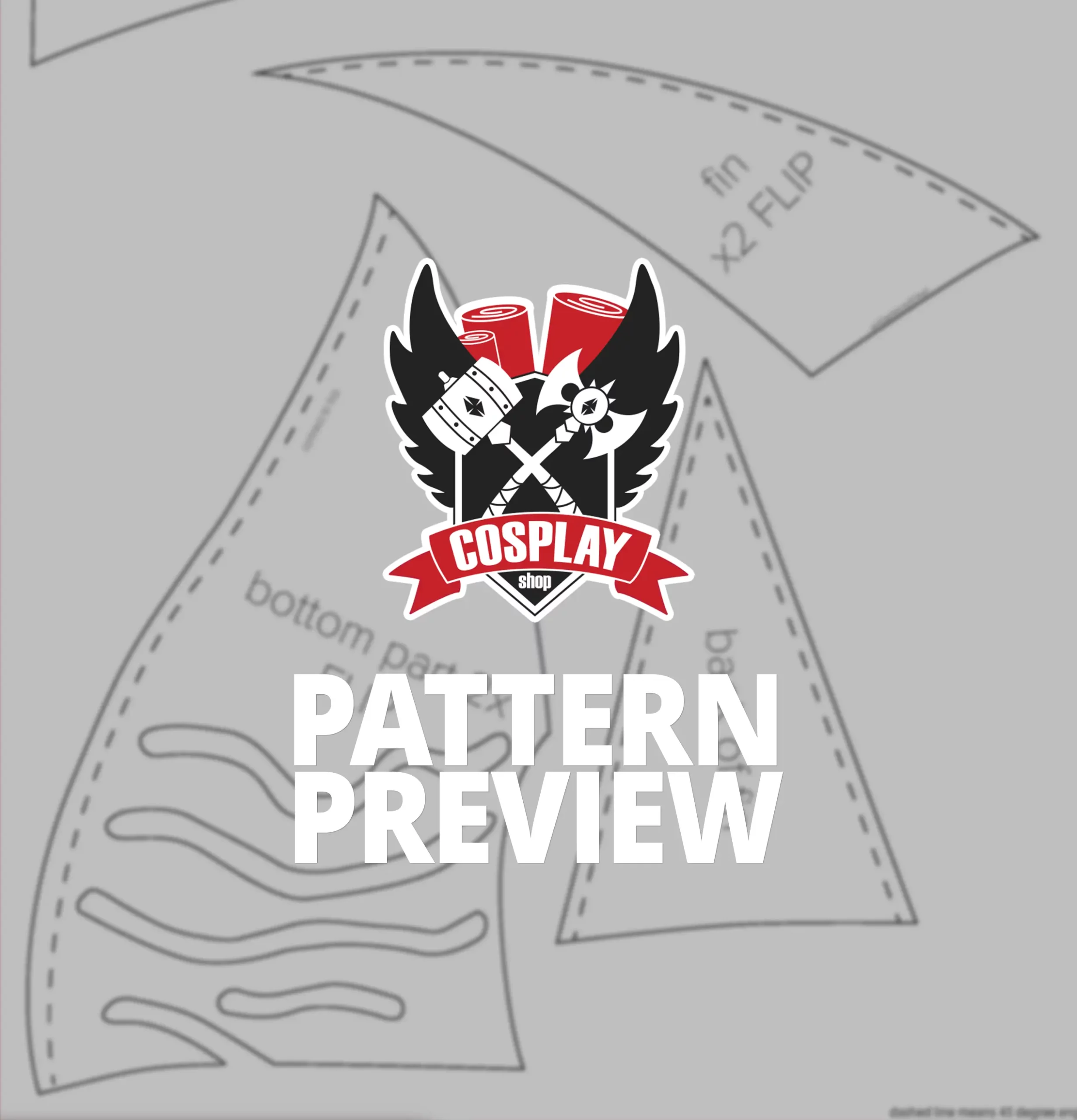 Beam (Chainsaw man) Free Pattern preview