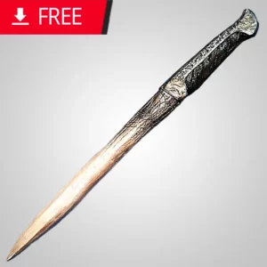 Product thumbnail for the pattern of the Crysknife from Dune