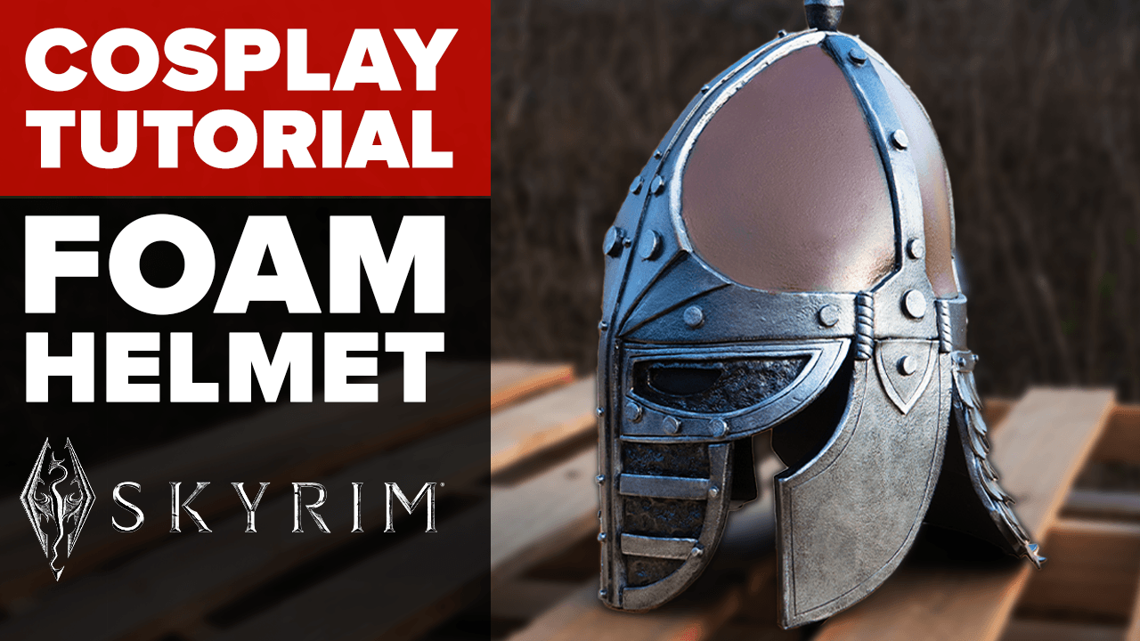 Free skyrim guard helmet eva foam pattern banner